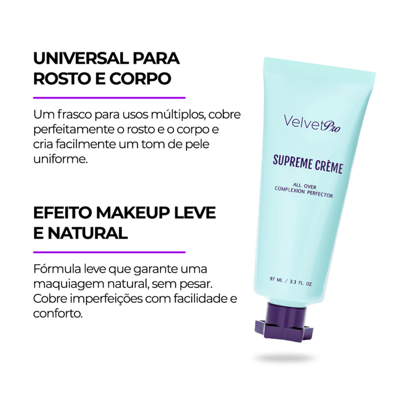 VelvetPro - Creme Facial e Corporal Que Corrige Manchas, Hidrata e Rejuvenesce a Aparência da Pele