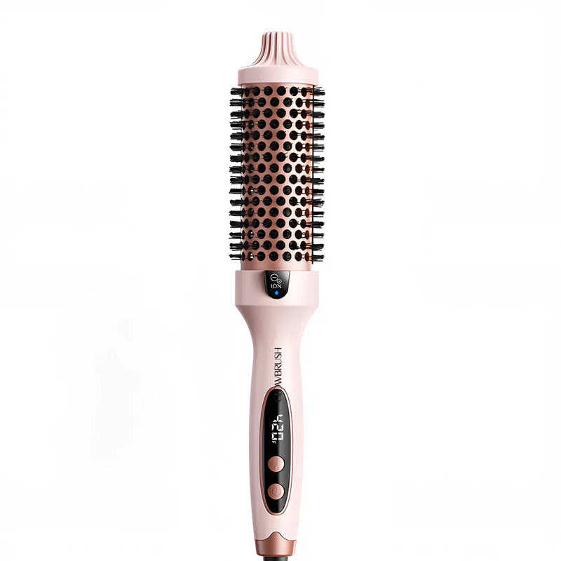 GlowBrush – Escova Térmica Iônica Que Dá Volume e Brilho de Salão em Minutos