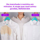 CleanShot - Removedor Têxtil Profissional Que Elimina Manchas Impossíveis (Até Açaí, Azeite e Vinho) em Menos de 3 Minutos