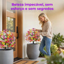 VividBloom - Arranjo Decorativo Permanente Que Transforma Qualquer Espaço em Um Jardim Deslumbrante Sem Regar, Sem Replantio e Sem Manutenção
