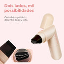 StampLiner - Caneta Carimbo Delineadora Que Faz o Gatinho Perfeito e Igual Nos Dois Olhos (Oferta Exclusiva)