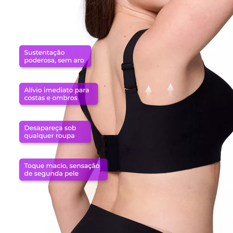 LiftEase - Sutiã Sem Costura Que Levanta, Modela e Alisa as Costas
