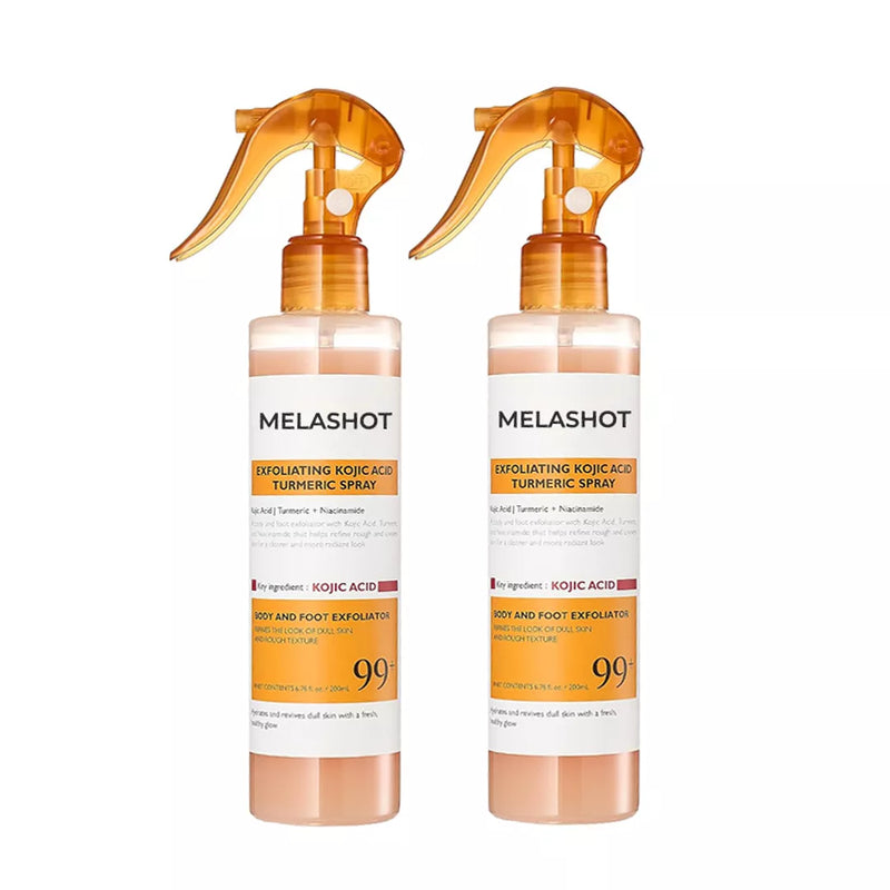 Melashot – Spray Esfoliante Corporal Que Clareia Manchas e Deixa a Pele Lisa e Iluminada em Minutos (Oferta Exclusiva)