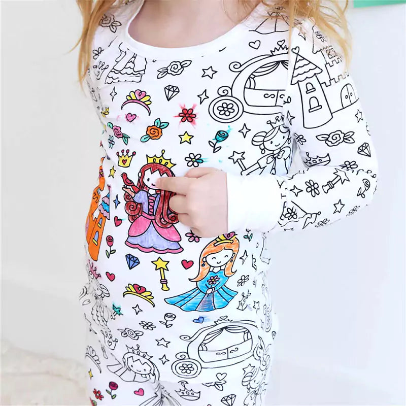 Magic Pijama - Pijama Infantil Personalizável Que Transforma Desenhos em Lembranças