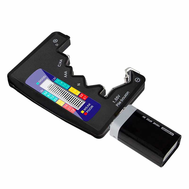 TesterPro© - Medidor De Carga De Pilhas e Baterias