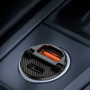 Carregador Para Carro De Carga Rápida e Invisível - Entradas Usb + Usb-c de 30w